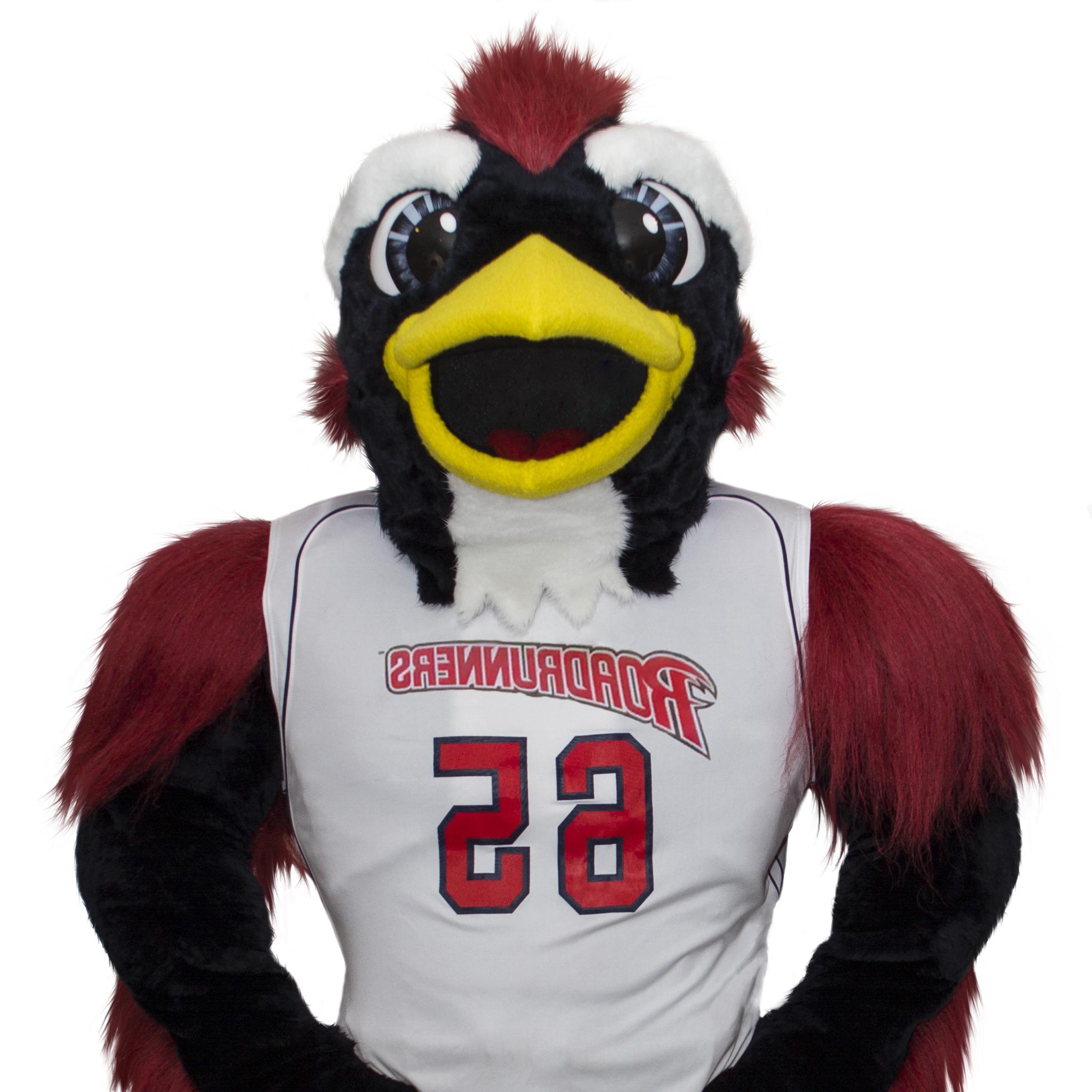 Rowdy the mascot headshot